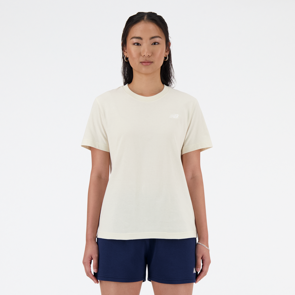 Koszulka damska New Balance WT41509LIN – beżowa