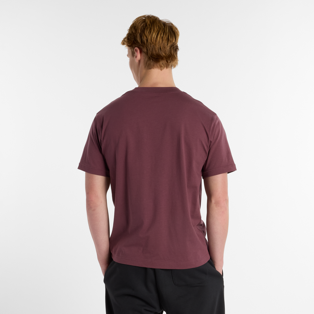 Koszulka męska New Balance MT41509FDP – bordowa