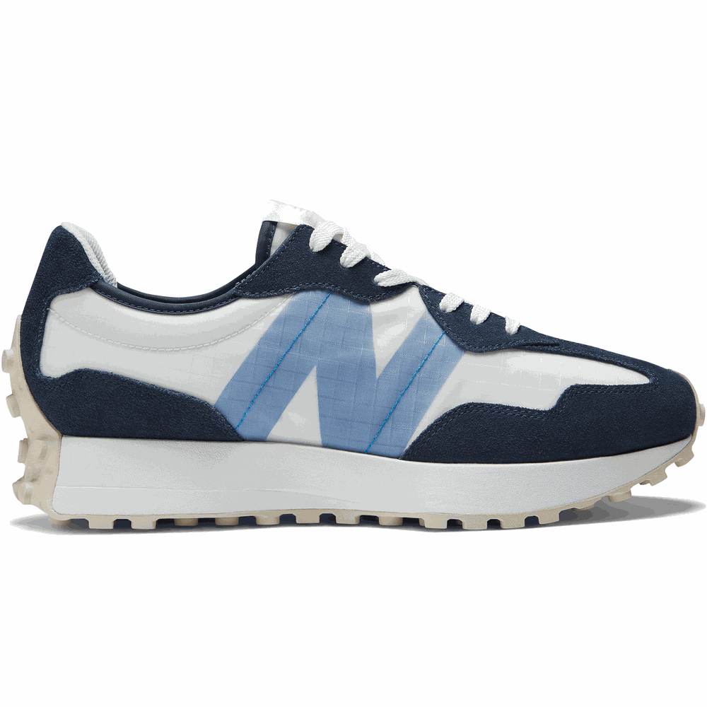Buty New Balance MS327SV – granatowo–białe