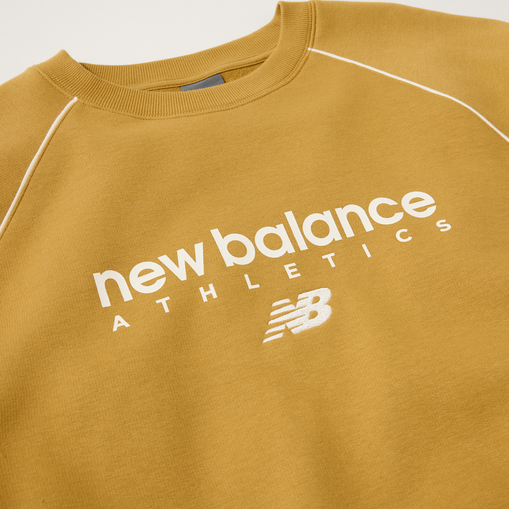 Bluza męska New Balance MT61U4JOABG – pomarańczowa