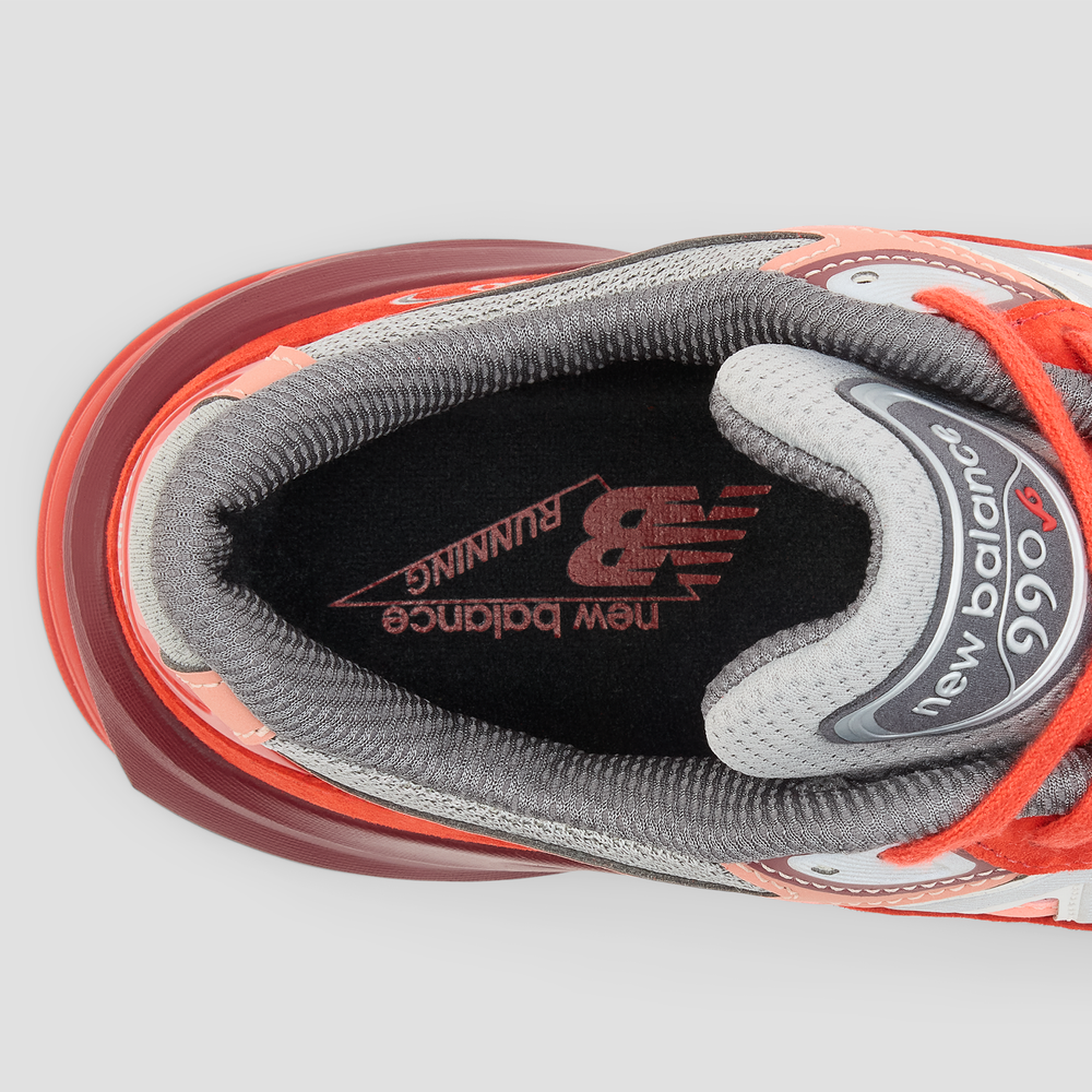 Buty unisex New Balance U990RT6 – czerwone