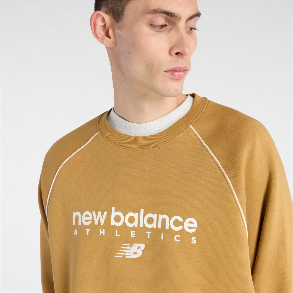Bluza męska New Balance MT61U4JOABG – pomarańczowa