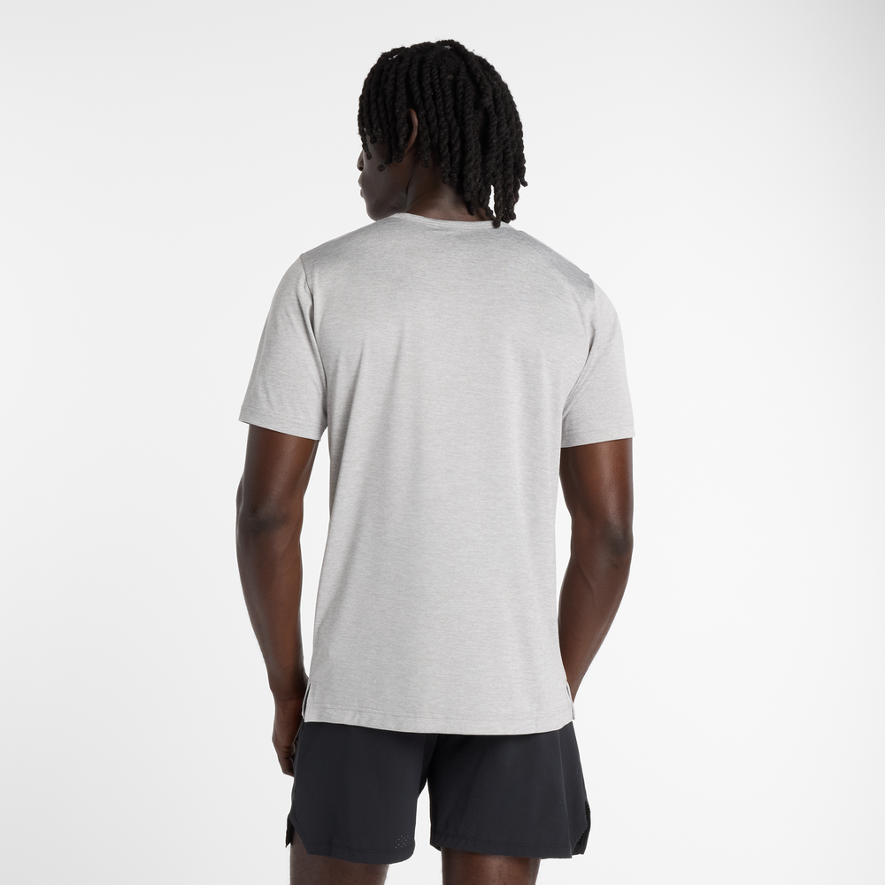 Koszulka męska New Balance MT61O0U4AG – szara