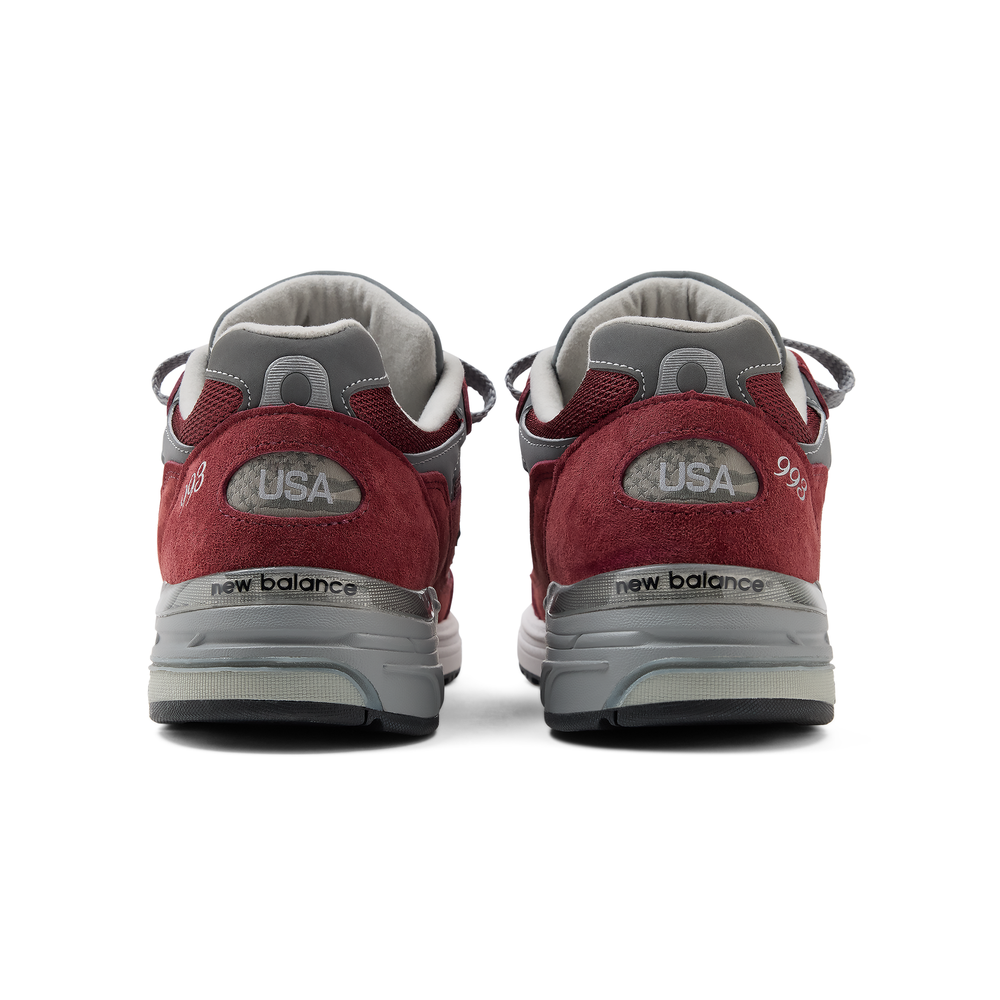 Buty unisex New Balance U993BU – bordowe