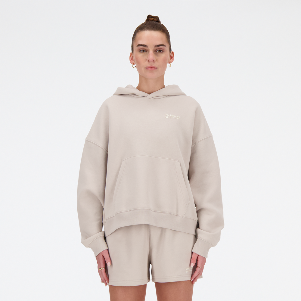 Bluza damska New Balance WT33531MNK – beżowa