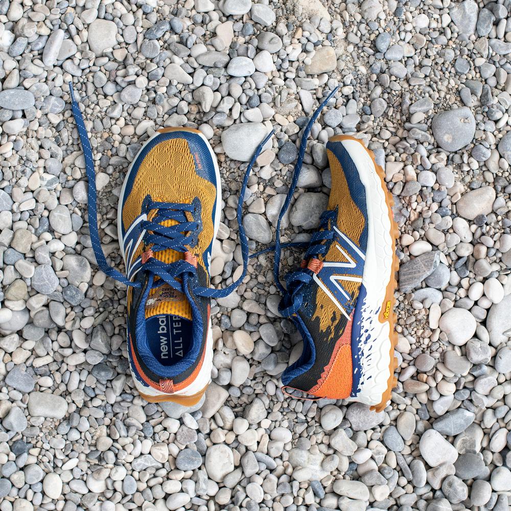 Buty New Balance Fresh Foam Hierro v7 – WTHIERG7 – brązowe