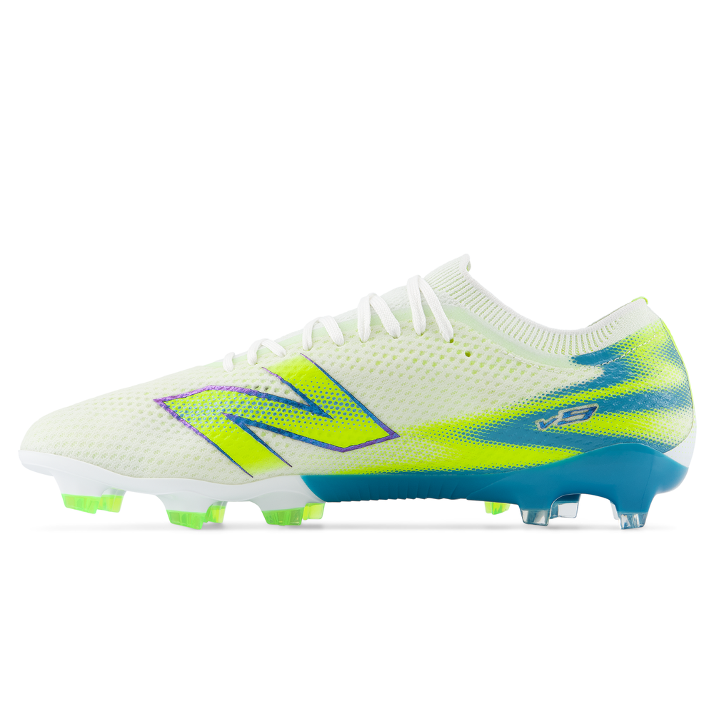 Korki męskie New Balance FURON PRO FG V9 UF2F2D2 – białe