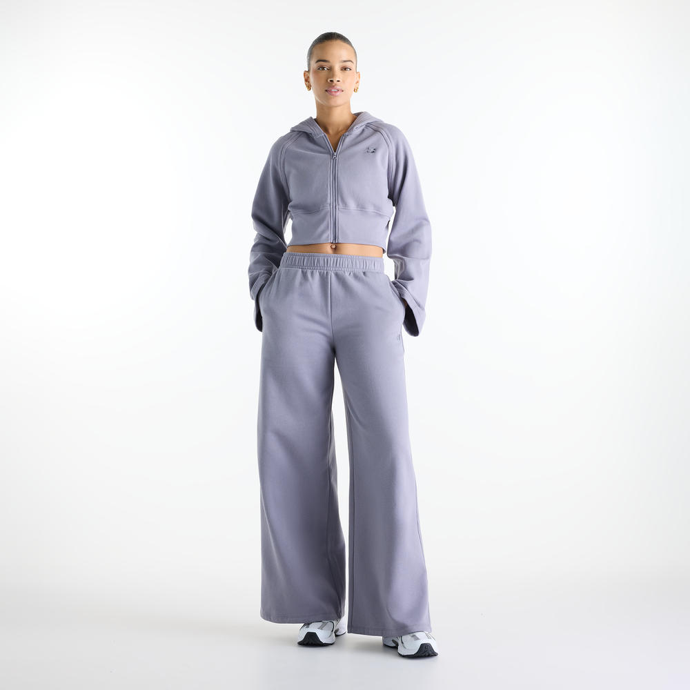 Bluza damska New Balance Brushed Coastal – fioletowa