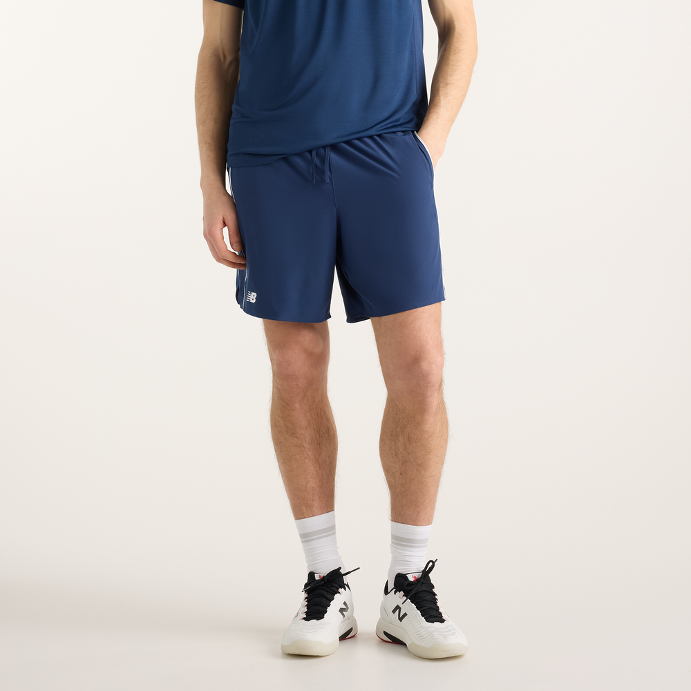 Spodenki męskie New Balance MB61V34TNNY – granatowe