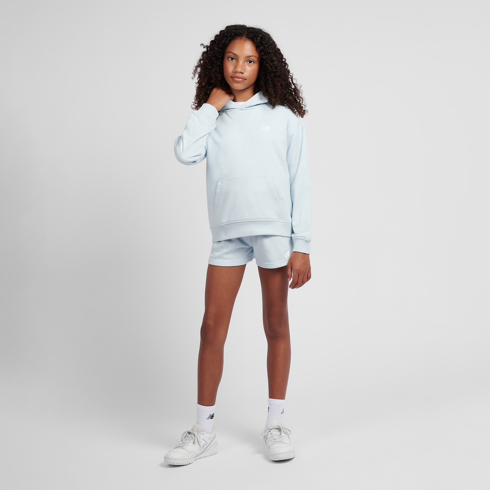 Bluza dziecięca New Balance LAKG0056FRL – niebieskie