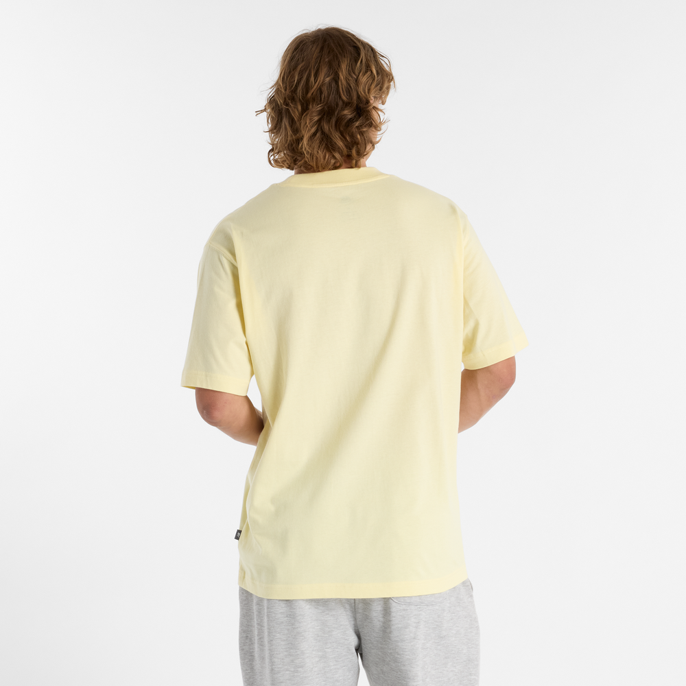 Koszulka męska New Balance MT51920PRC – żółta