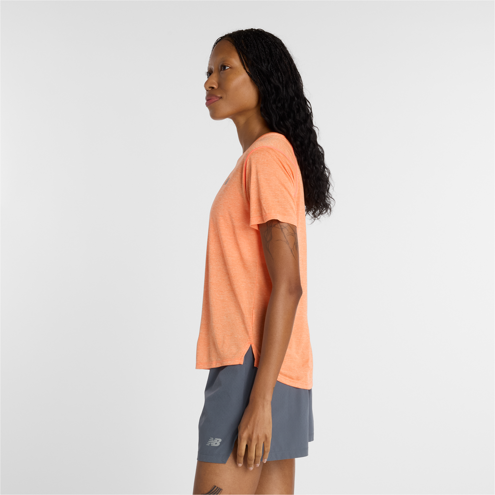 Koszulka damska New Balance WT41253AAE – pomarańczowa