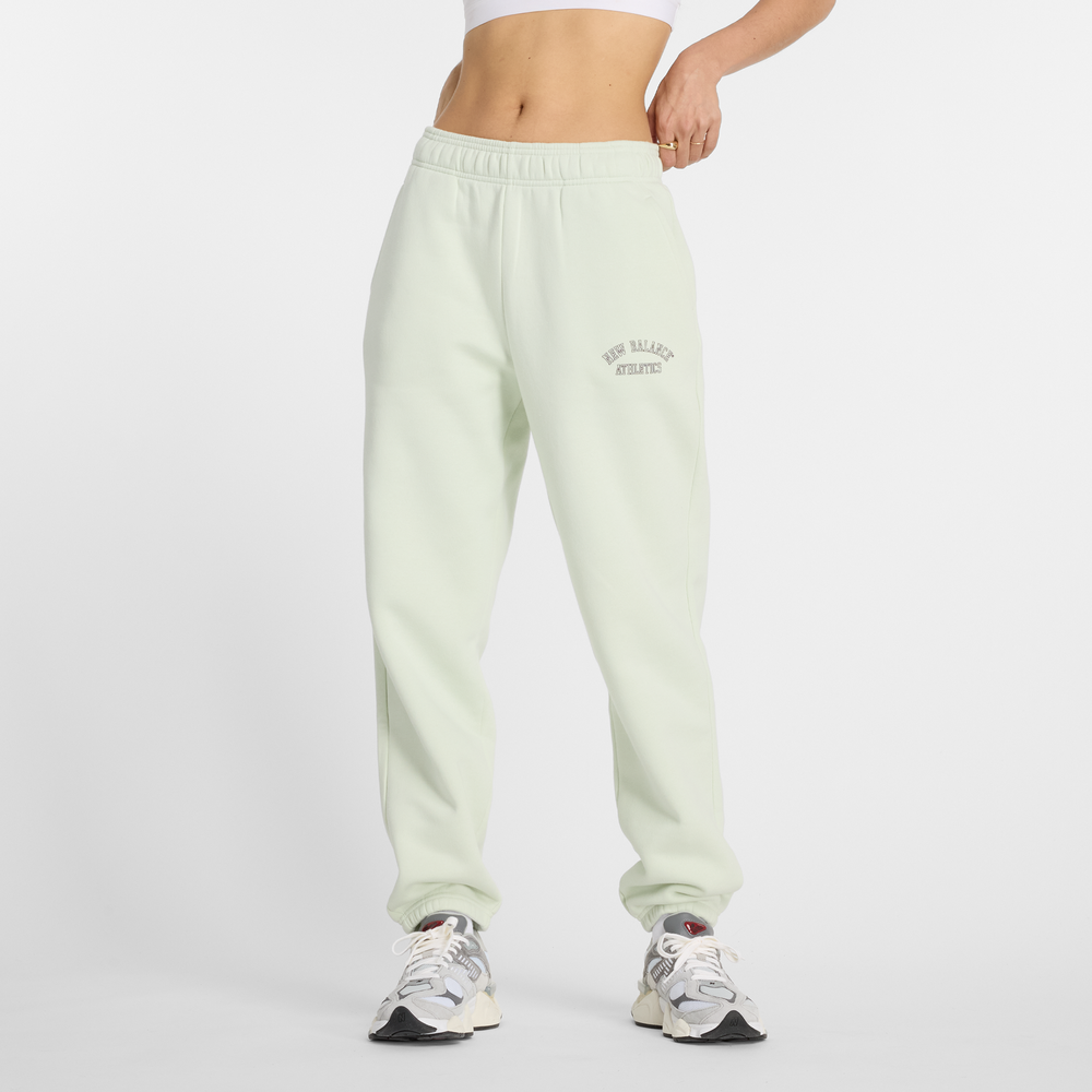 Spodnie damskie New Balance WP43500NUM – miętowe
