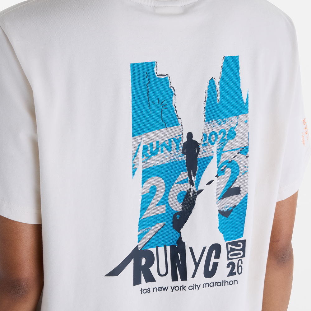 Koszulka damska New Balance NYC Marathon – biała