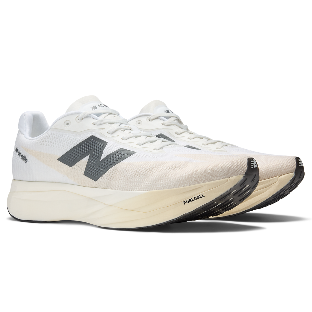 Buty damskie New Balance FuelCell SC Elite V5 WRCELLD5 – białe