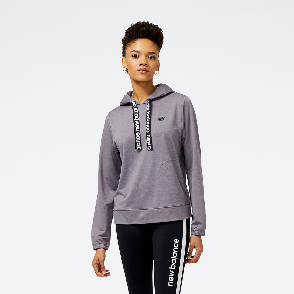 Bluza damska New Balance WT31180ZNC – szara