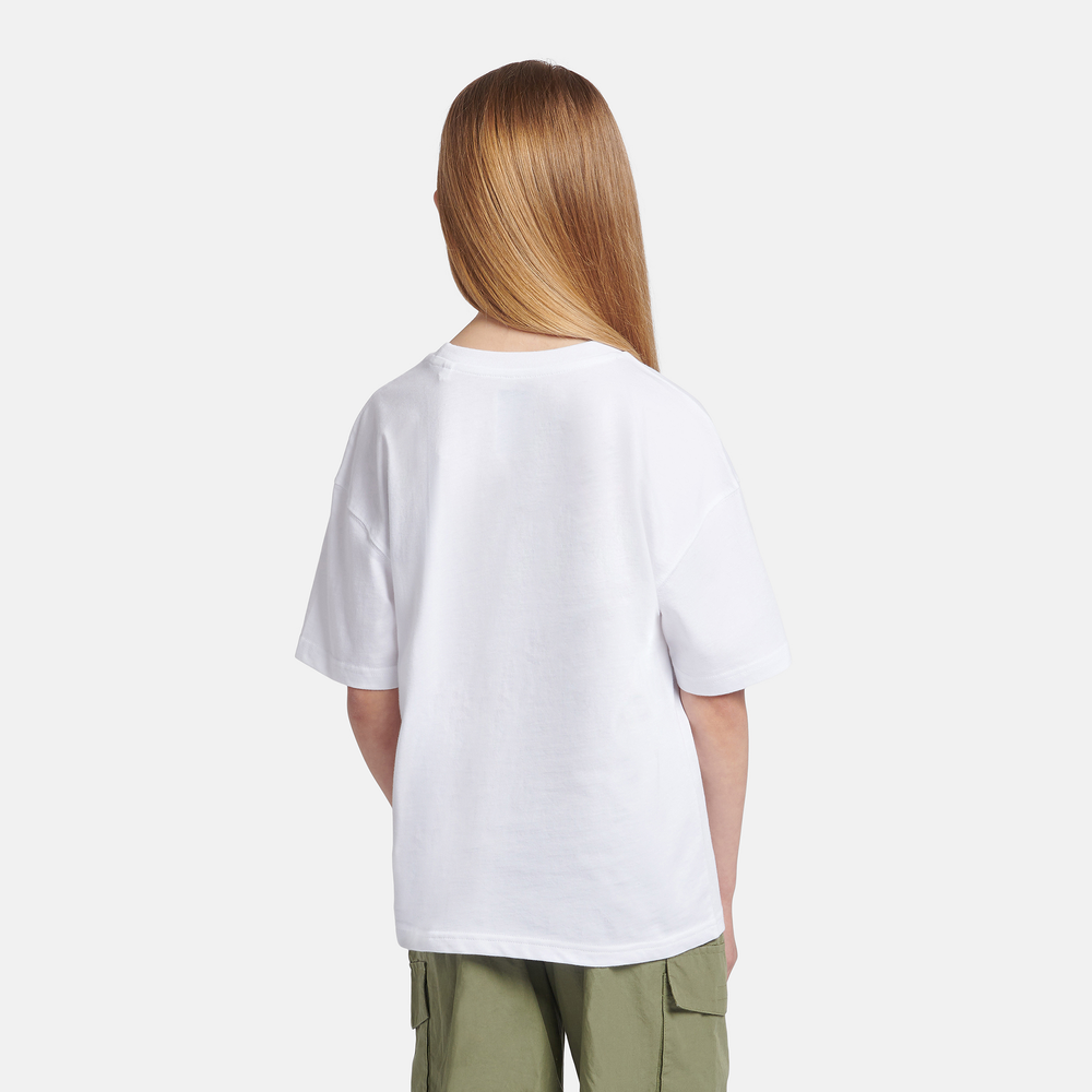 Koszulka dziecięca New Balance LAKG0001BWE – biała