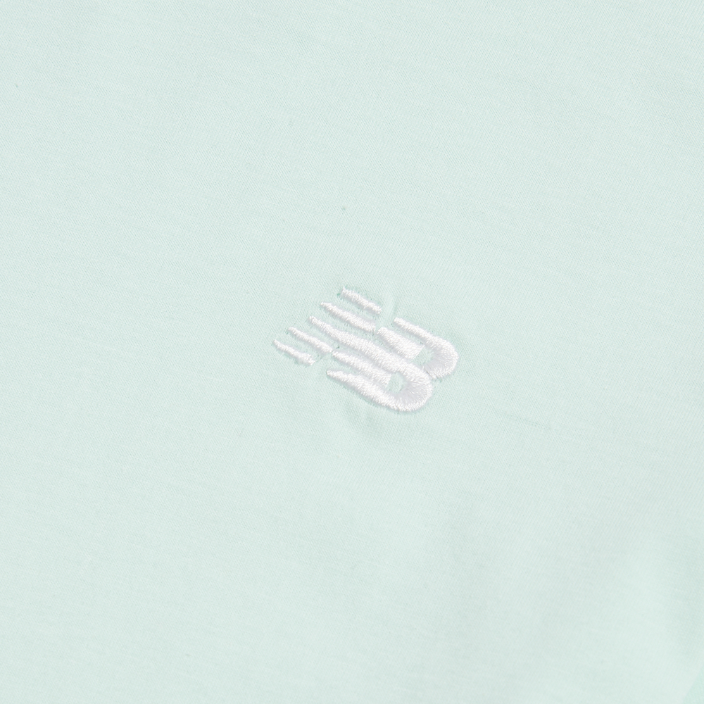 Koszulka dziecięca New Balance LAKG0001COJ – miętowa