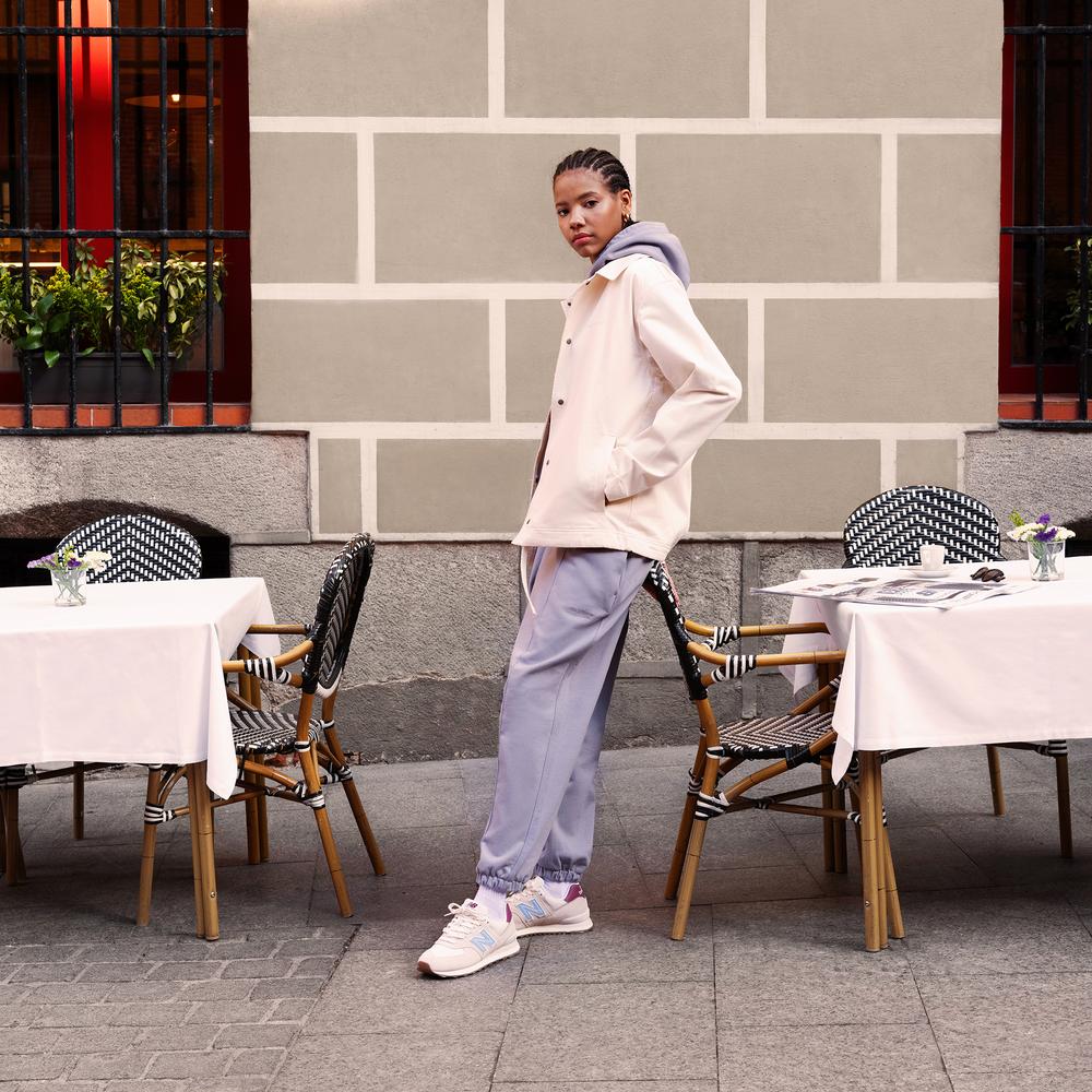 Buty damskie New Balance WL574RD – beżowe