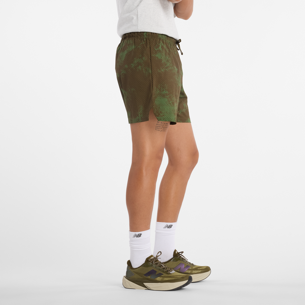 Spodenki męskie New Balance MS43285WDL – zielone