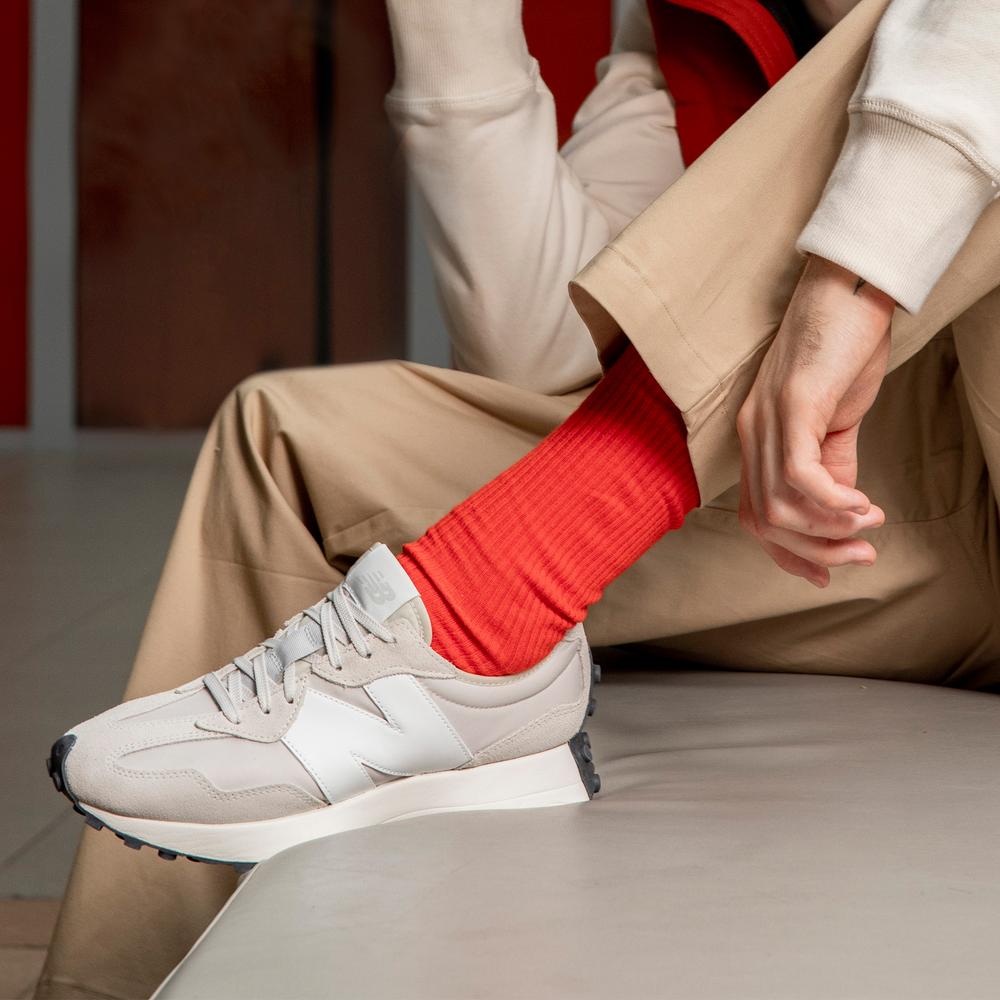 Buty unisex New Balance U327EE – beżowe