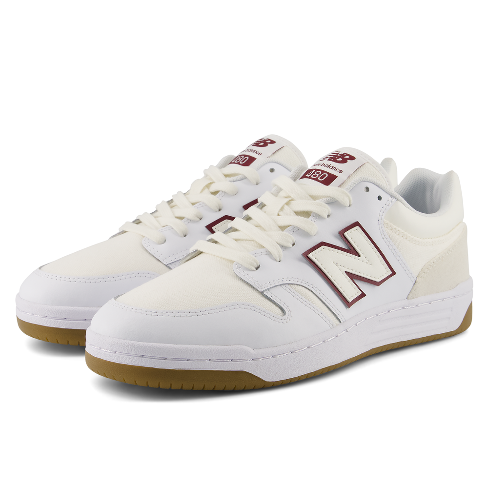 Buty unisex New Balance U480P1BB – białe