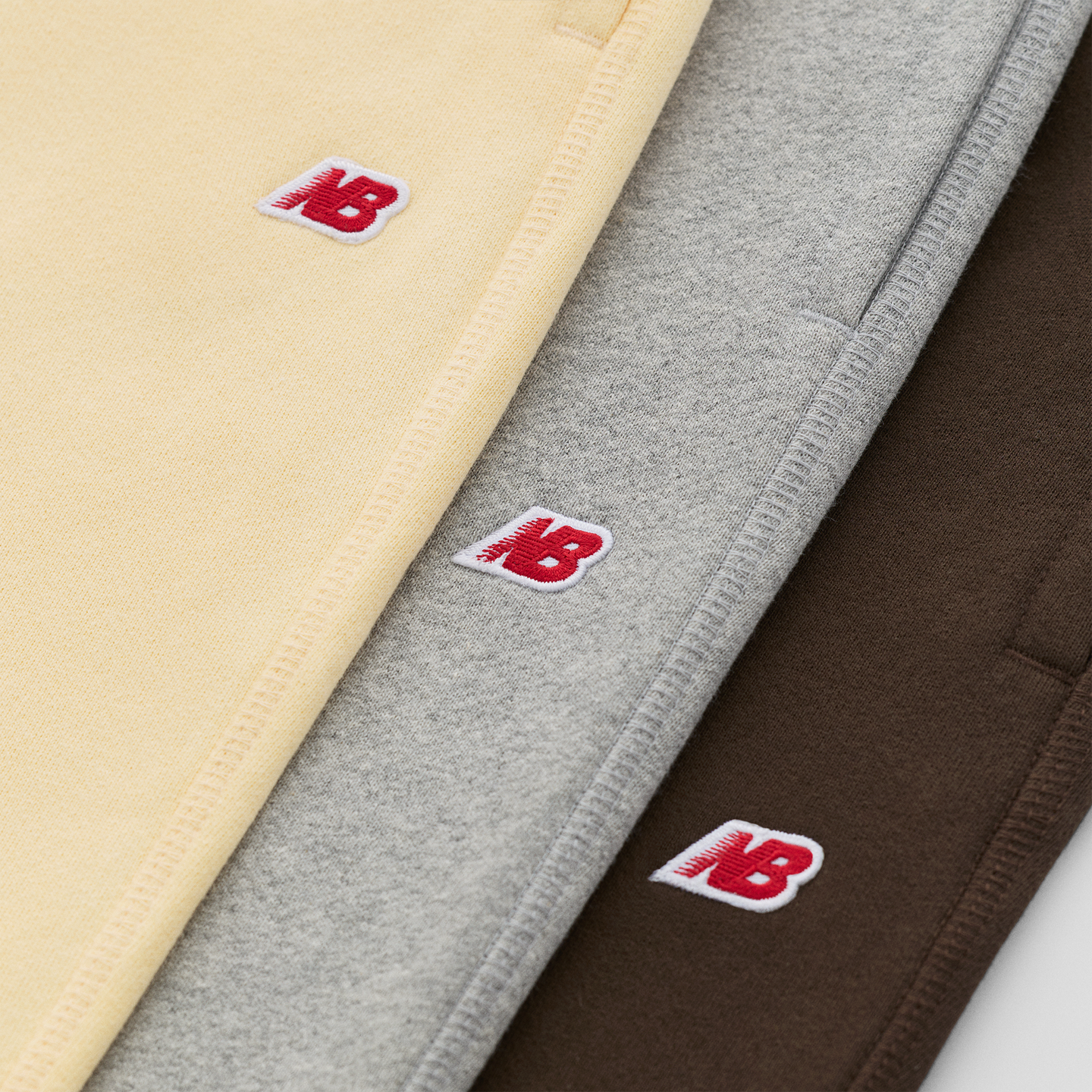 Spodnie męskie New Balance MADE in USA MP43547AG – szare