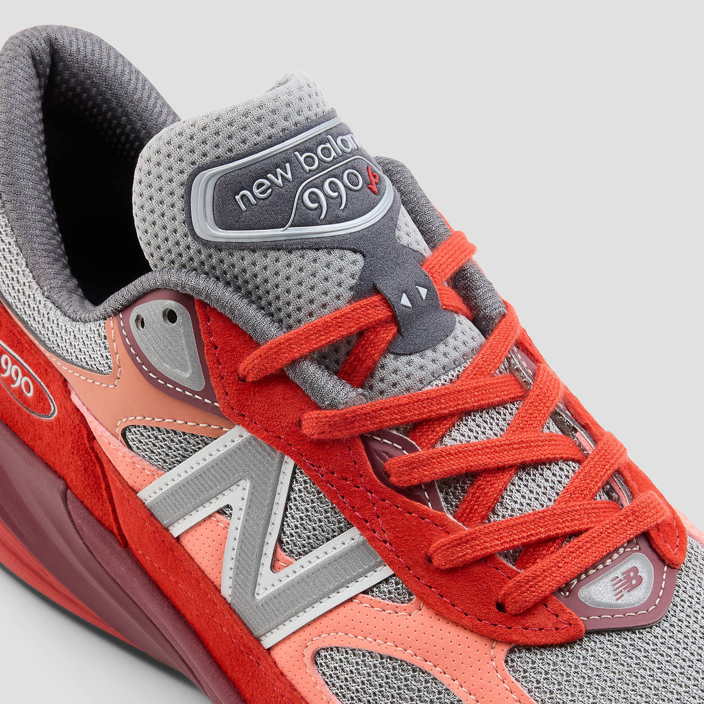 Buty unisex New Balance U990RT6 – czerwone