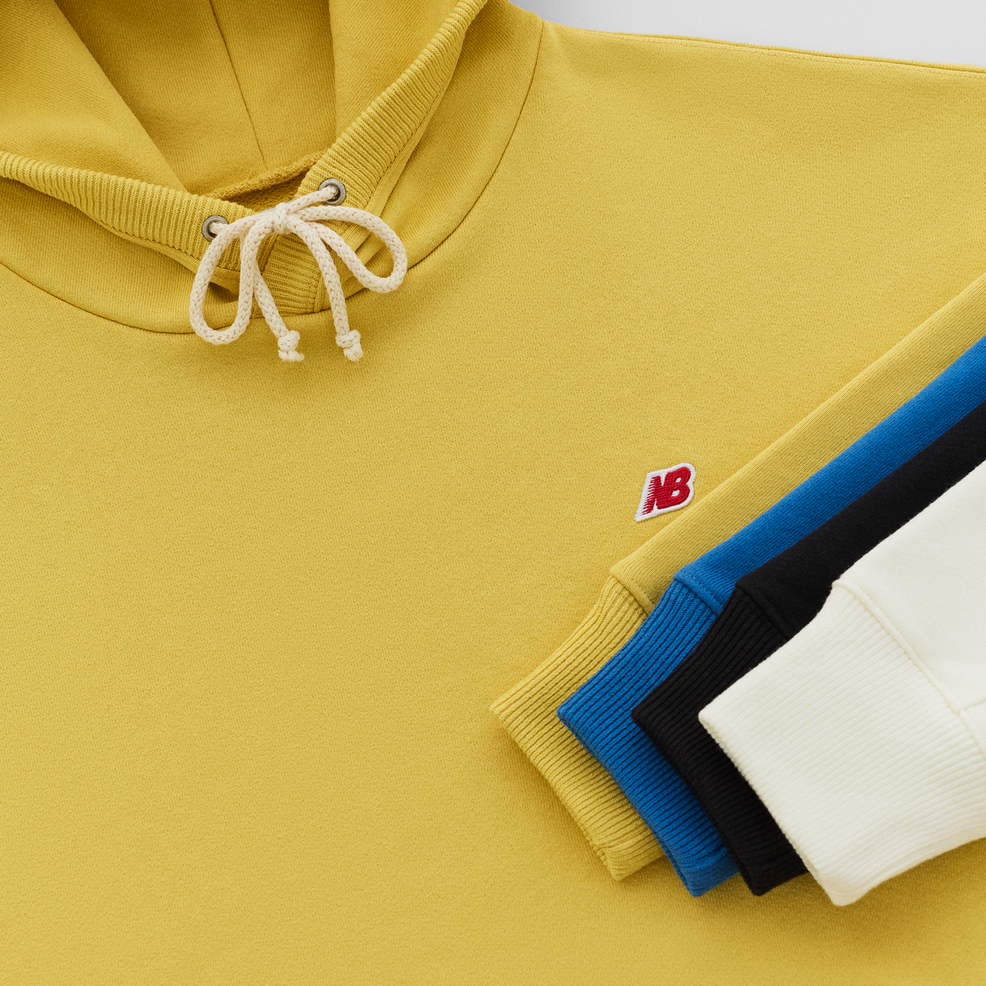 Bluza męska New Balance MADE in USA MT43546SST – beżowa