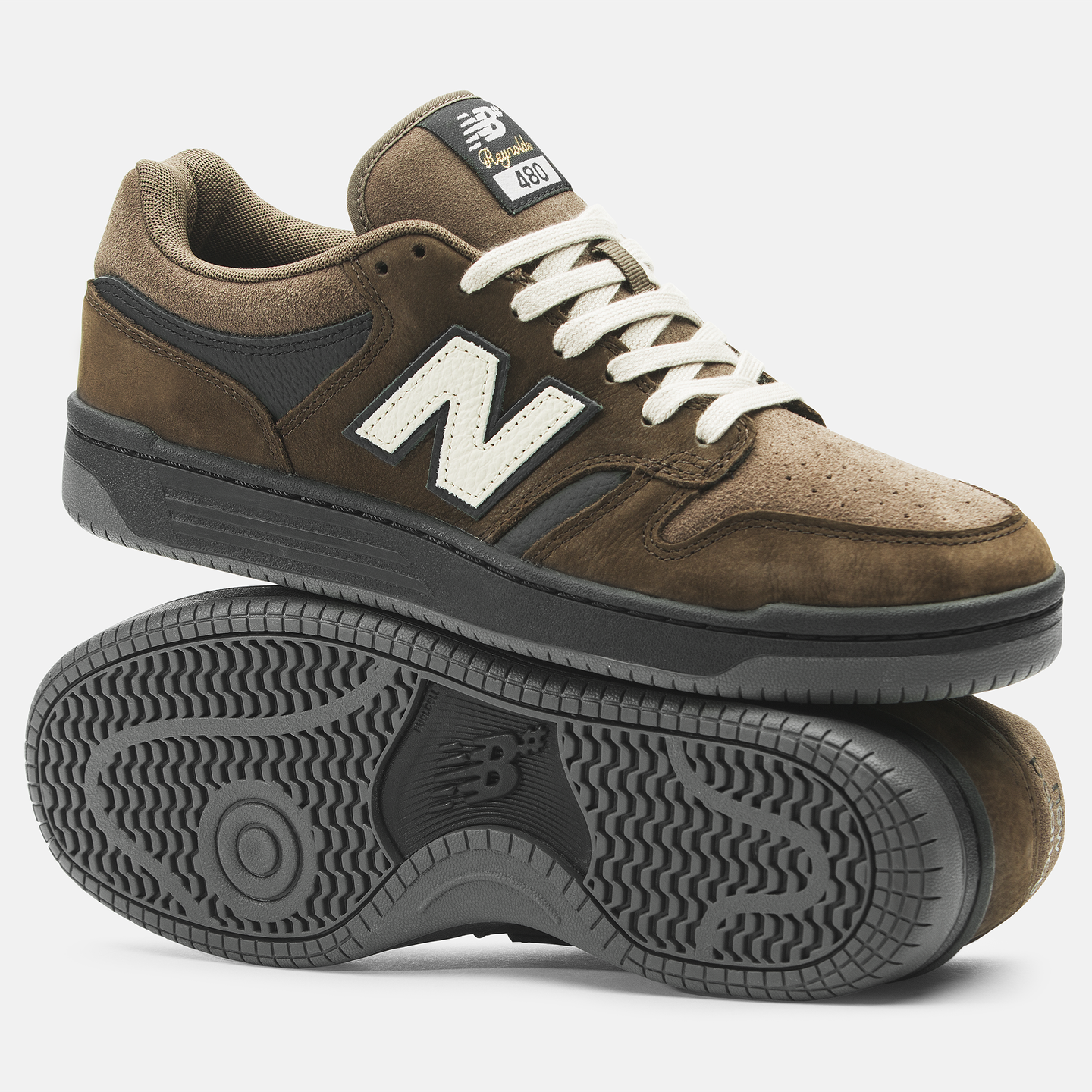 Buty męskie New Balance Numeric NM480BOS – brązowe