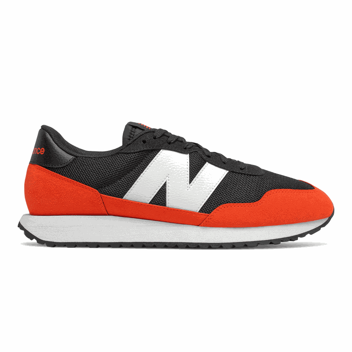 Buty Klasyczne New Balance MS237PR1 męskie, czarne, czerwone