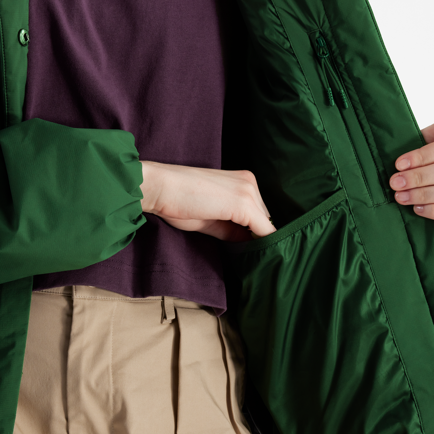 Kurtka damska New Balance WJ43506NWG – zielona | newbalance.pl