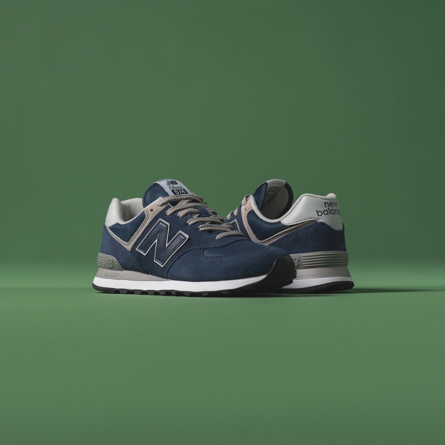 Buty męskie New Balance ML574EVN - granatowe