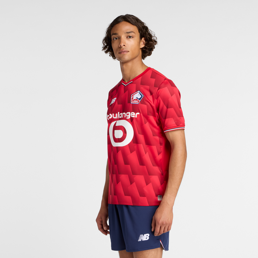 Koszulka męska New Balance LOSC Lille MT230454HME – czerwona