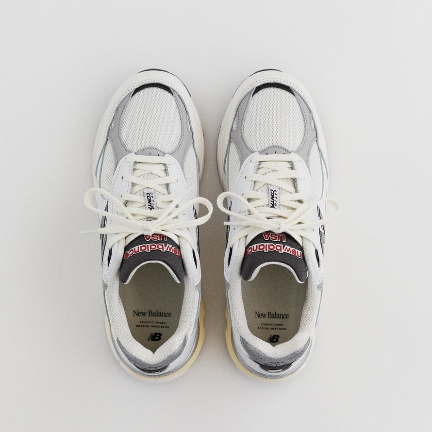 邦楽 newbalance M990AL3 Buty męskie New Balance Made in USA M990AL3 – białe