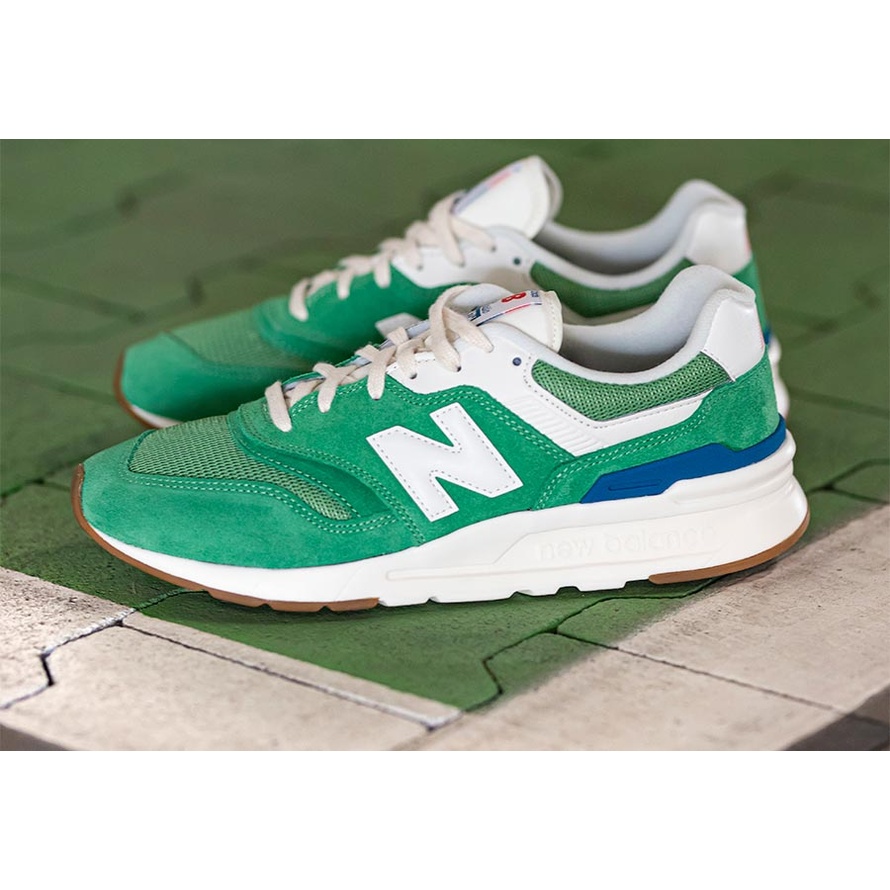 Buty Klasyczne New Balance CM997HRL męskie, zielone - Main Image