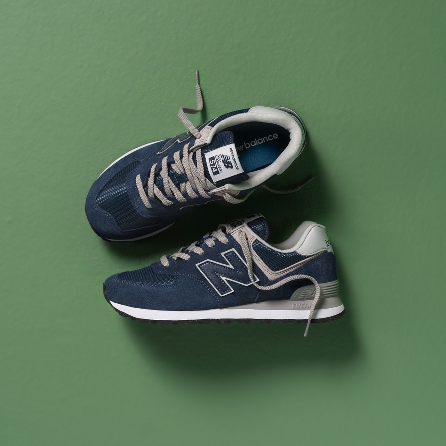Buty męskie New Balance ML574EVN - granatowe