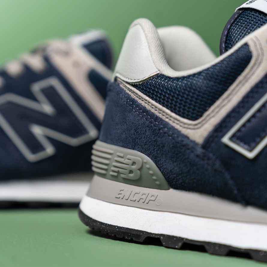 Buty męskie New Balance ML574EVN - granatowe