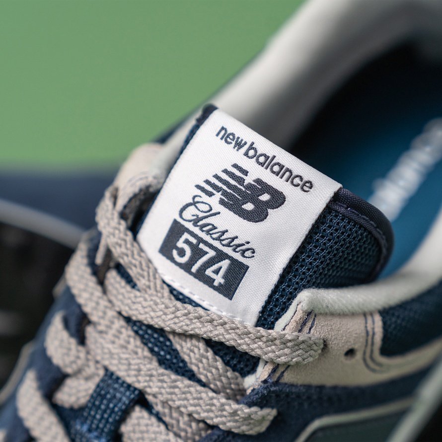 Buty męskie New Balance ML574EVN - granatowe