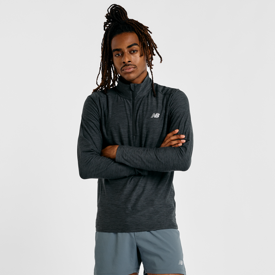 Bluza męska New Balance MT41915BKH – szara