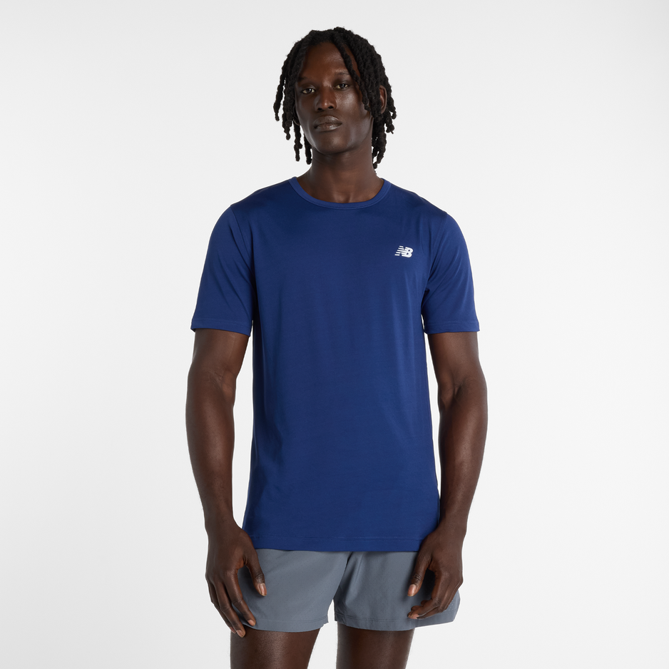 Koszulka męska New Balance MT61O0U4BUY – granatowa