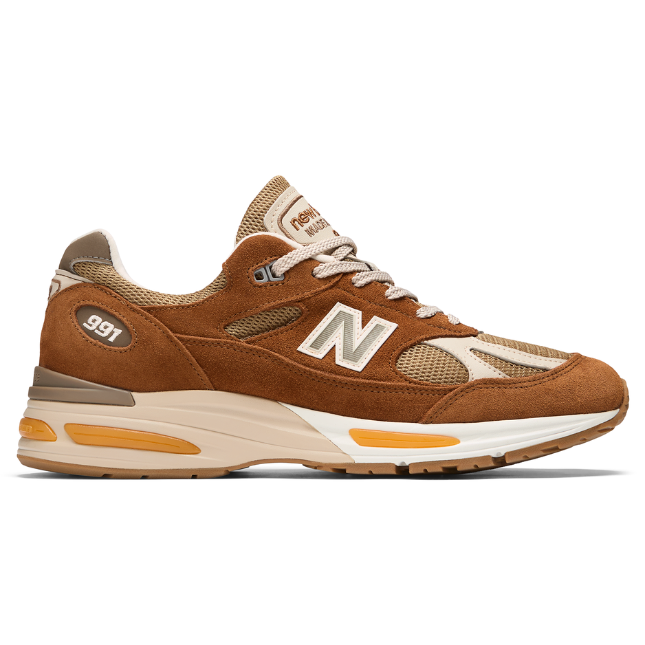 Buty unisex New Balance U991GB2 – brązowe