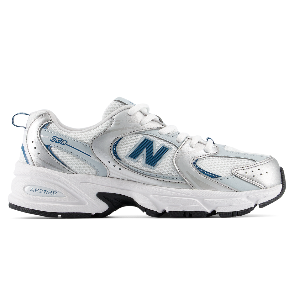 Buty dziecięce New Balance G5305TJ – srebrne