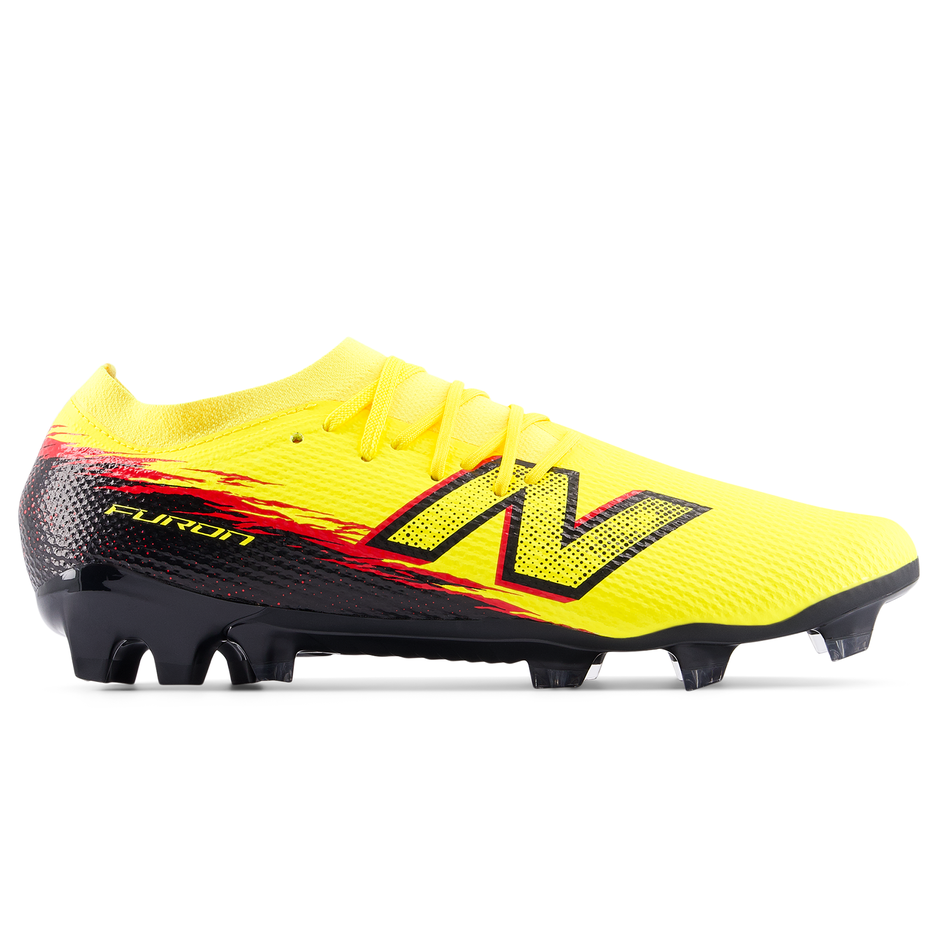 Korki męskie New Balance FURON TEAM FG V8 UF3F1WQ – żółte