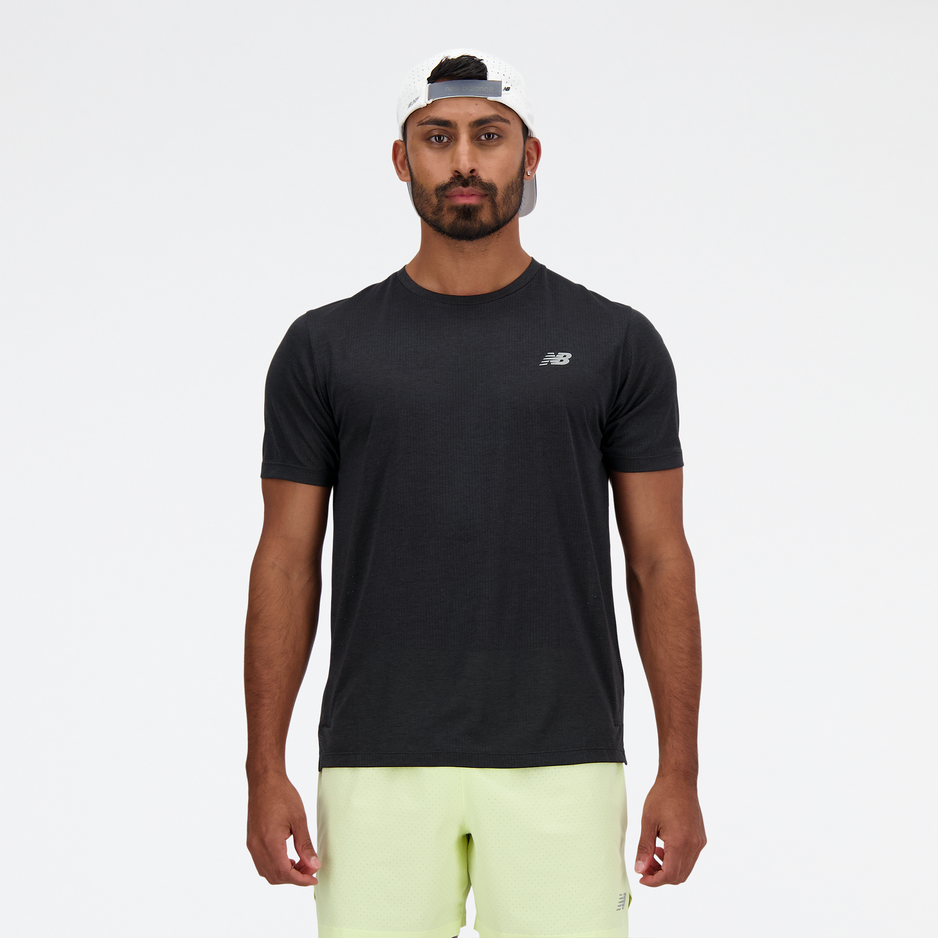 Koszulka męska New Balance MT41253BK – czarna