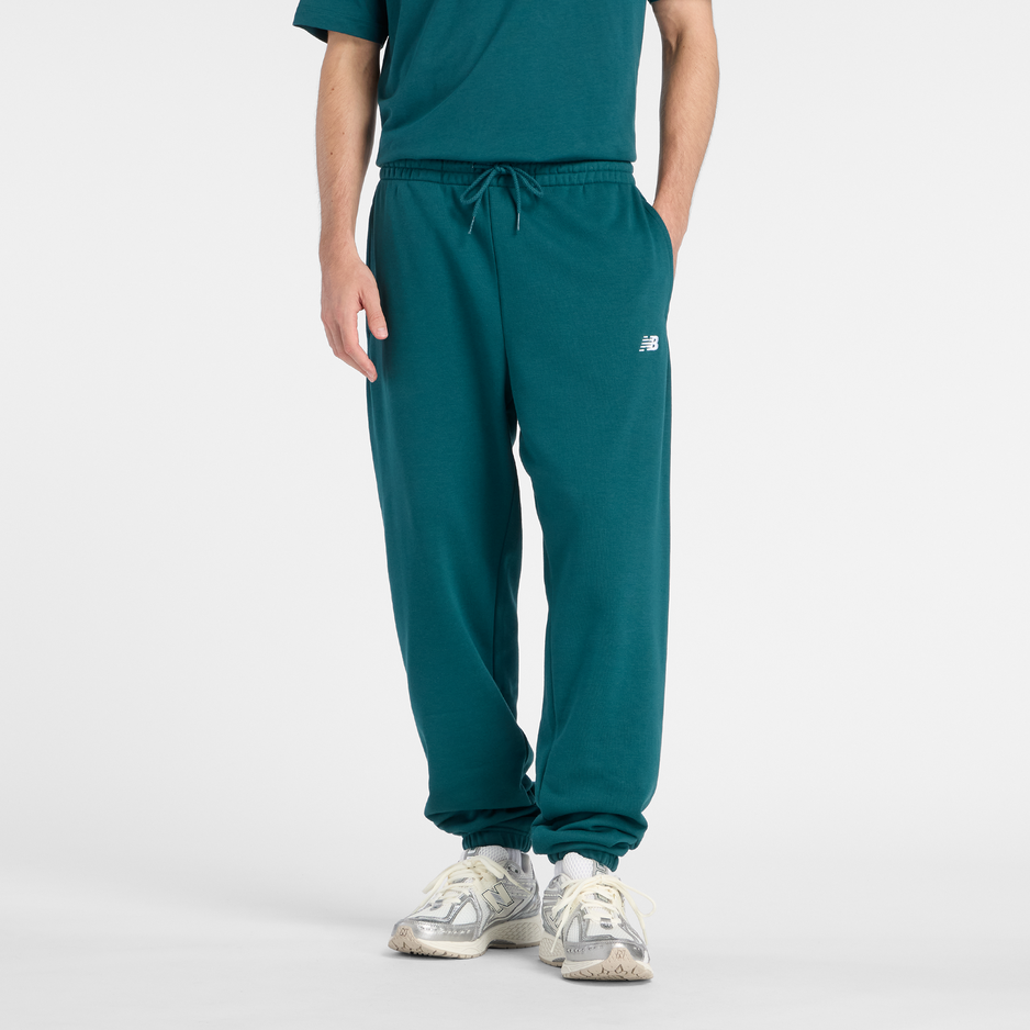 Spodnie męskie New Balance MP41519AAV – zielone