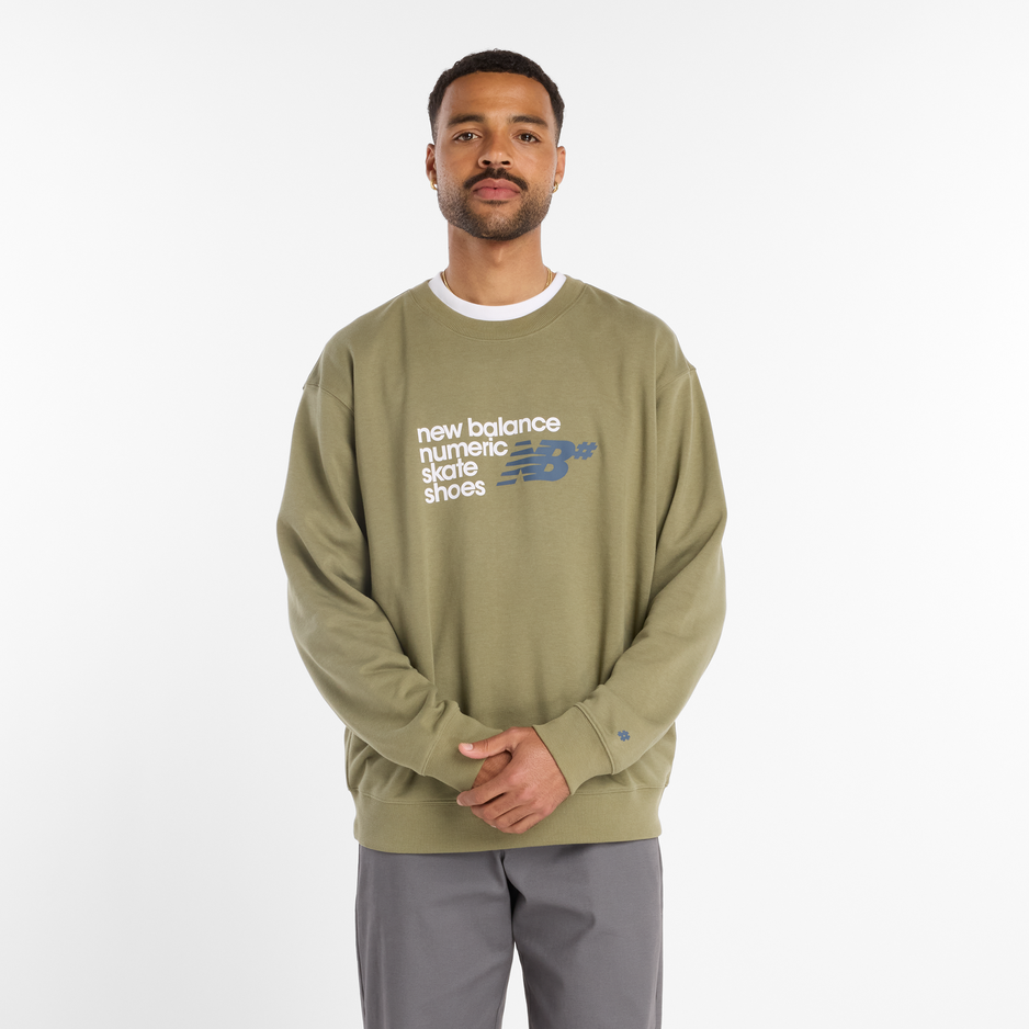 Bluza męska New Balance Numeric MT51952DEK – zielona | newbalance.pl