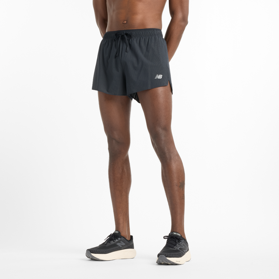 Spodenki męskie New Balance MS51283BK – czarne