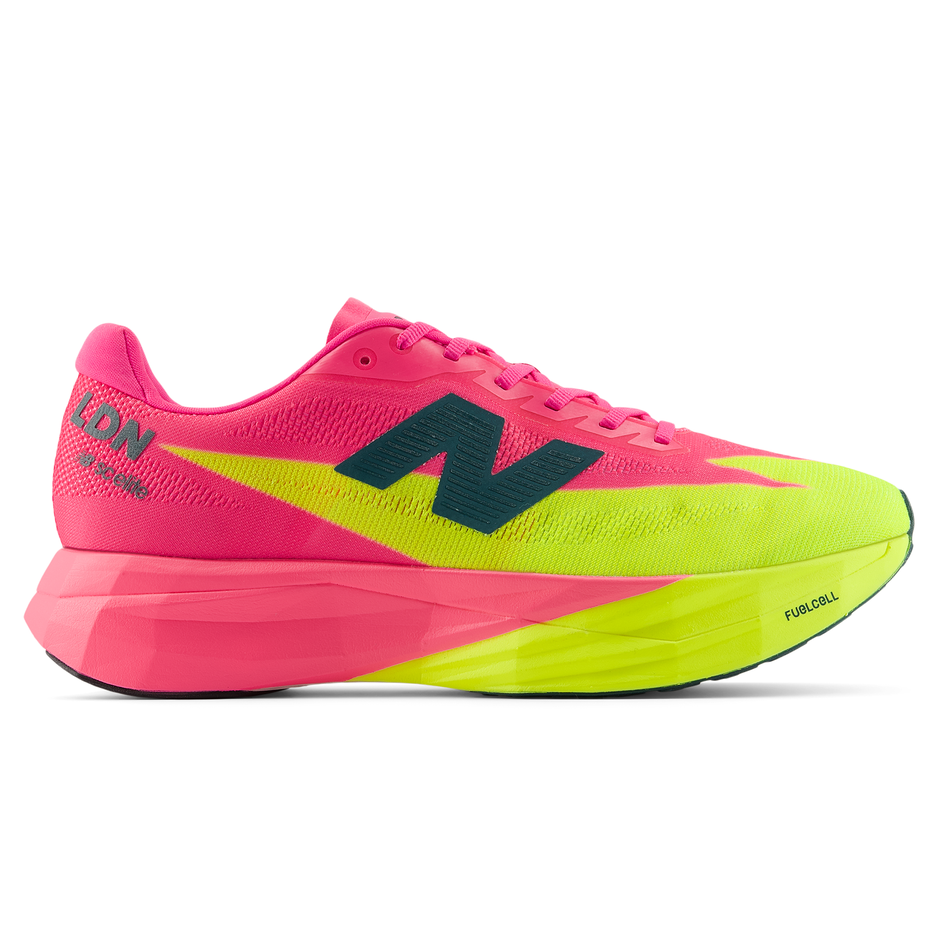 Buty męskie New Balance FuelCell SC Elite V5 TCS London Marathon MRCEL55L – różowe