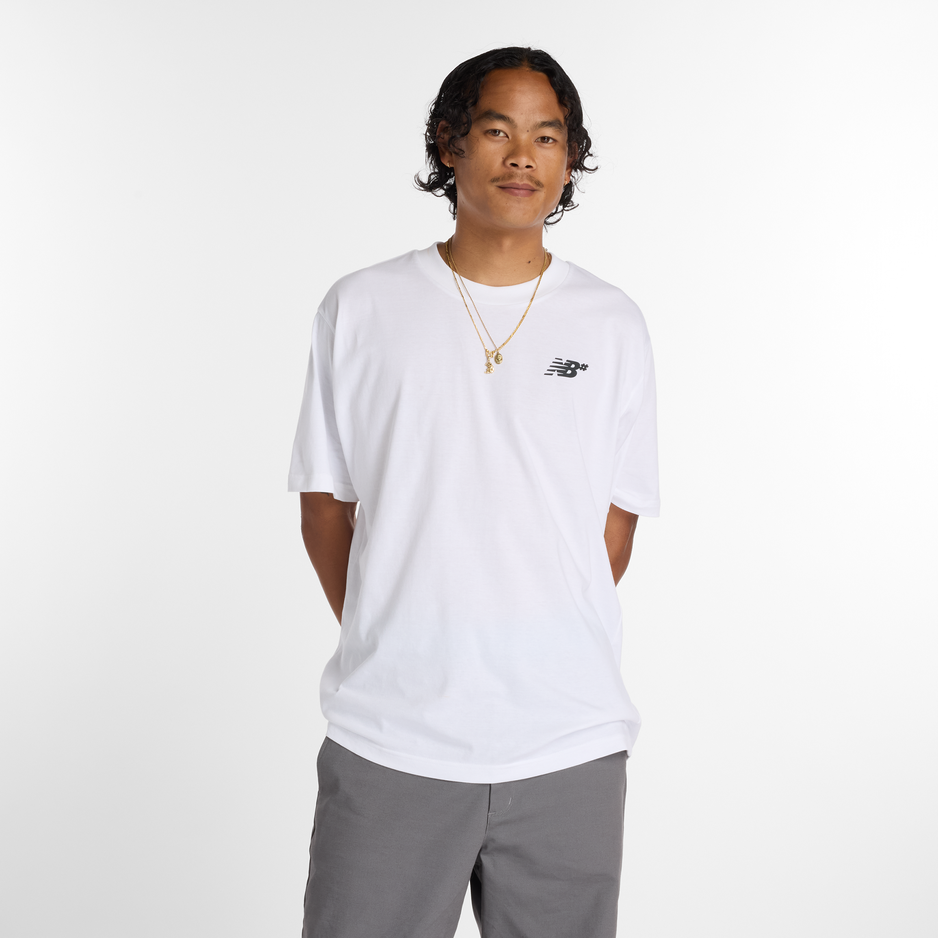 Koszulka męska New Balance Numeric MT53706WT – biała